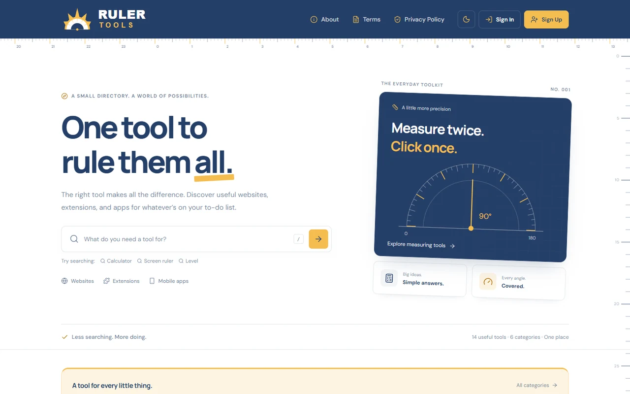 Ruler Tools Project Preview
